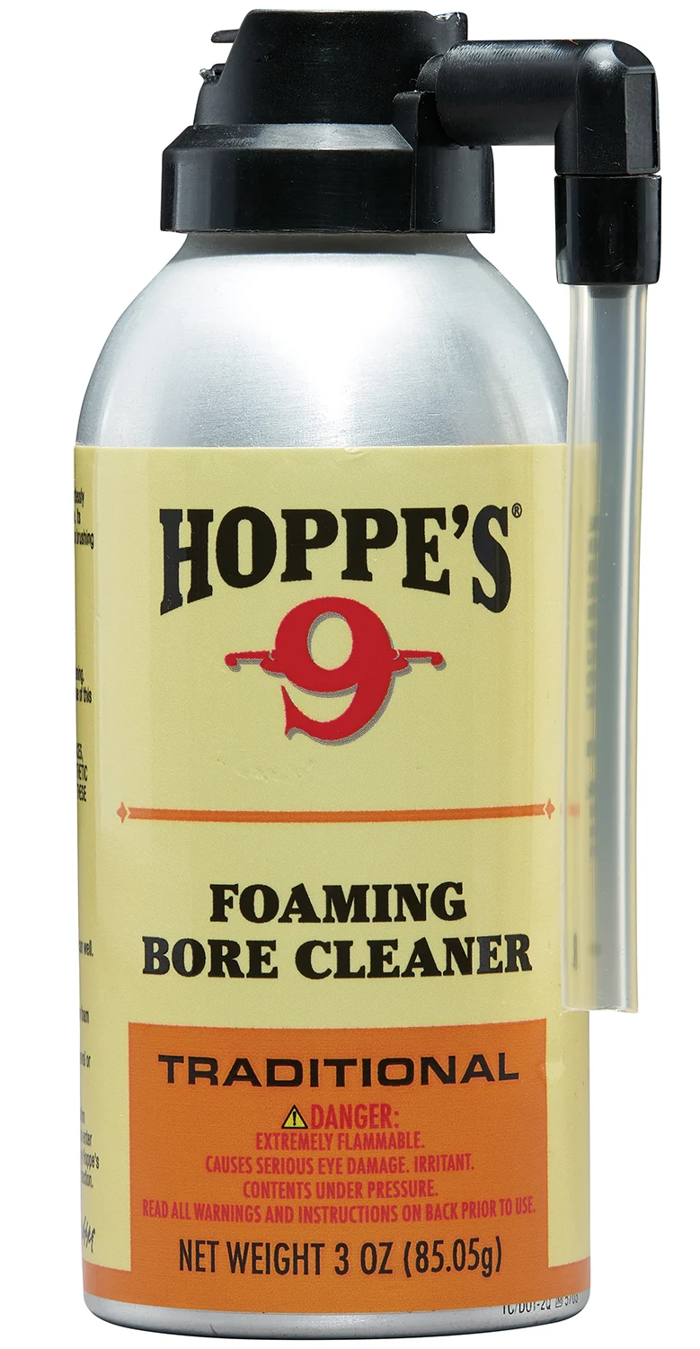Hoppe's No. 9 Foaming Bore Cleaner 3 oz aerosol bottle