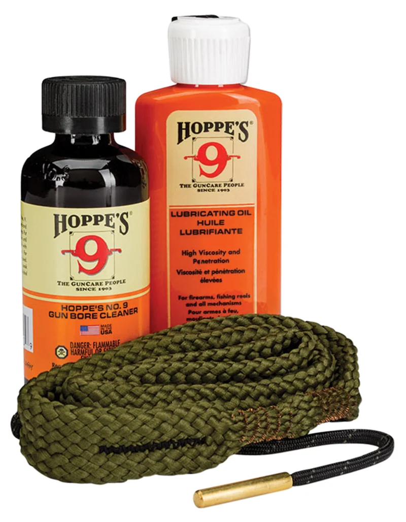 Hoppe's 1-2-3 Done .45 Cal Pistol Cleaning Kit with BoreSnake and No. 9 cleaner