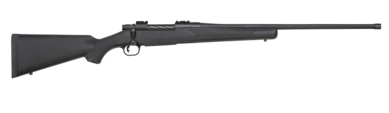 Mossberg Patriot .300 Win Mag 24in fluted threaded barrel rifle with black synthetic stock