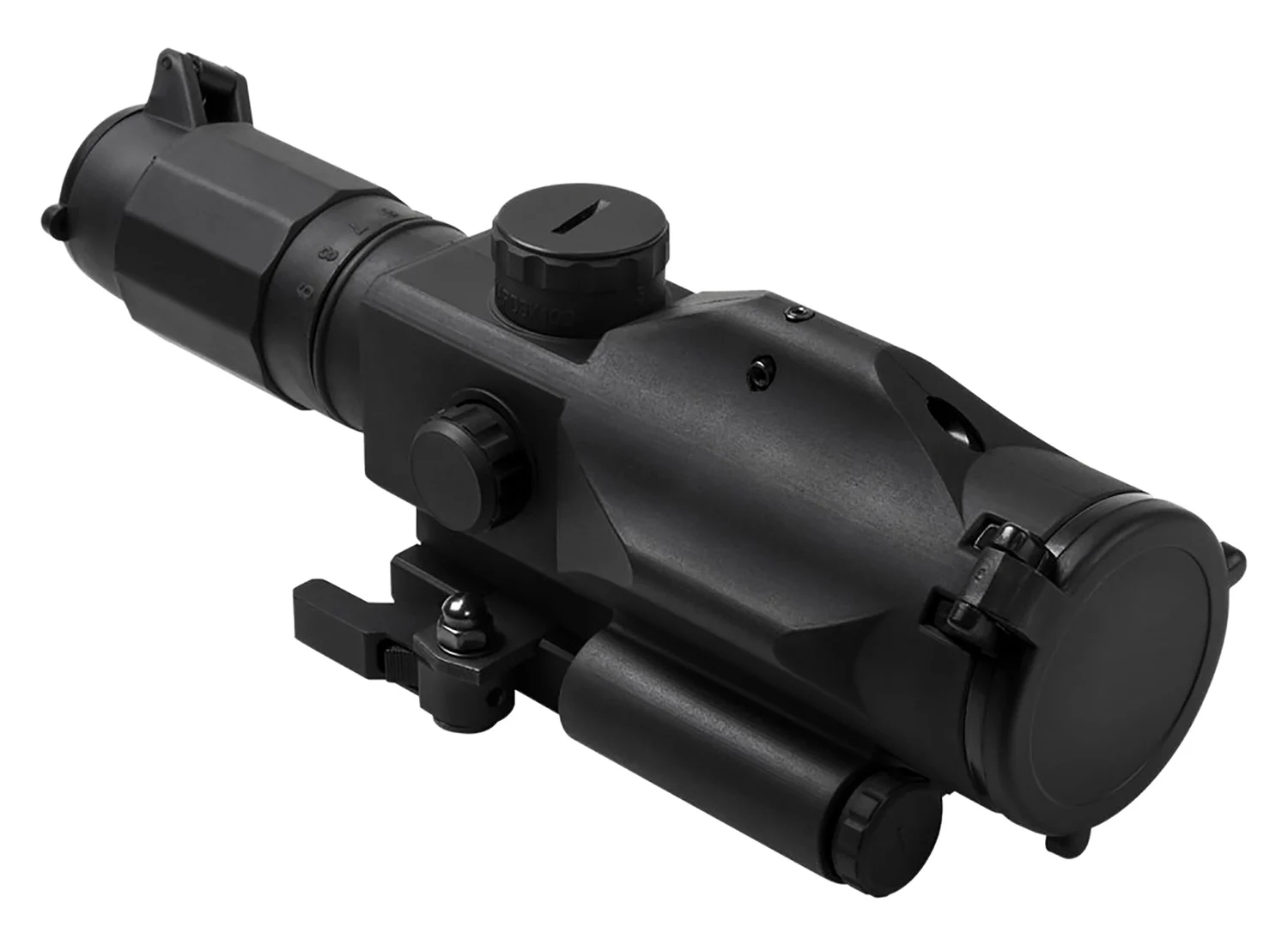 NCStar VSRTP3940GV3 SRT Gen 3 3-9x40mm scope with illuminated P4 reticle and integrated green laser