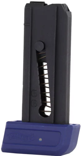 Walther GSP500 6-round blued steel .22 LR magazine