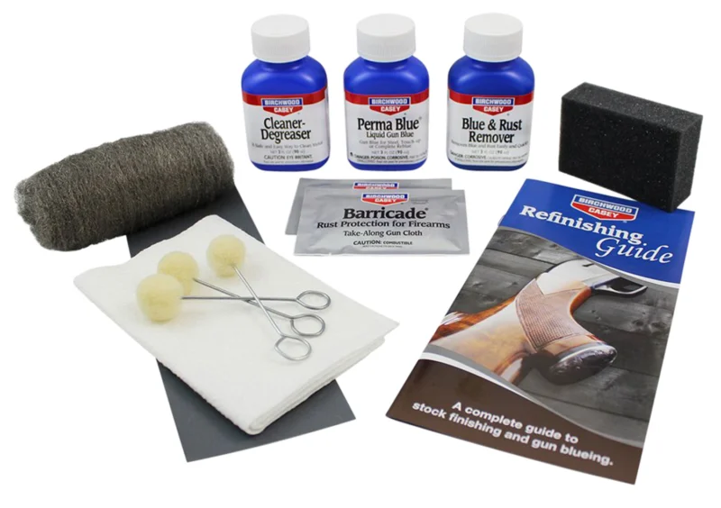 Birchwood Casey Perma Blue Paste Gun Blue Kit with 2 oz paste and accessories