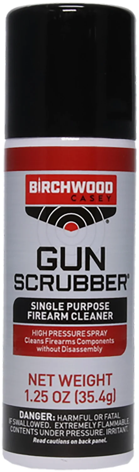 Birchwood Casey Gun Scrubber 1.25 fl oz aerosol firearm cleaner can