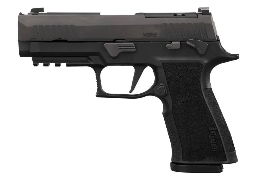 SIG SAUER P320 XTEN COMP 10mm 3.8-inch pistol, black Nitron slide, XRAY3 sights, two 15-round mags