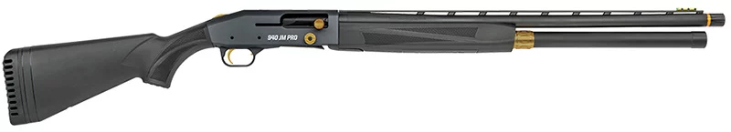 Mossberg 940 JM Pro 12 GA 24 inch vent-rib shotgun, matte blue finish, polymer stock