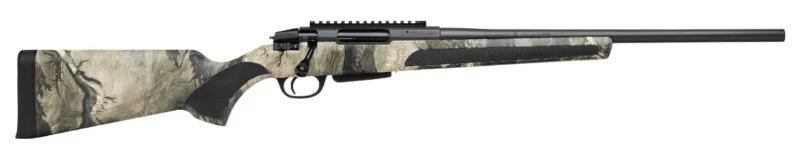 Stevens Model 334 .243 Win 20 inch Mossy Oak Terra Gila camo bolt-action rifle