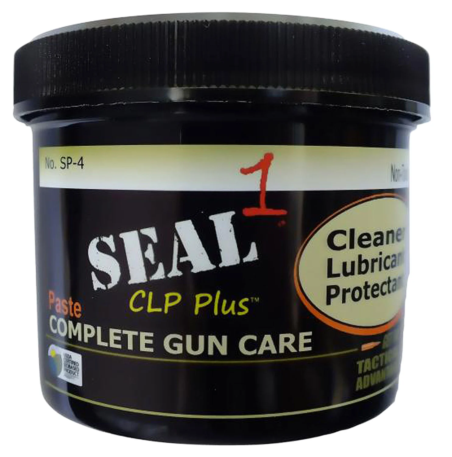 Seal 1 SP4 CLP Plus Paste 4 oz jar for firearms cleaning, lubrication, and protection