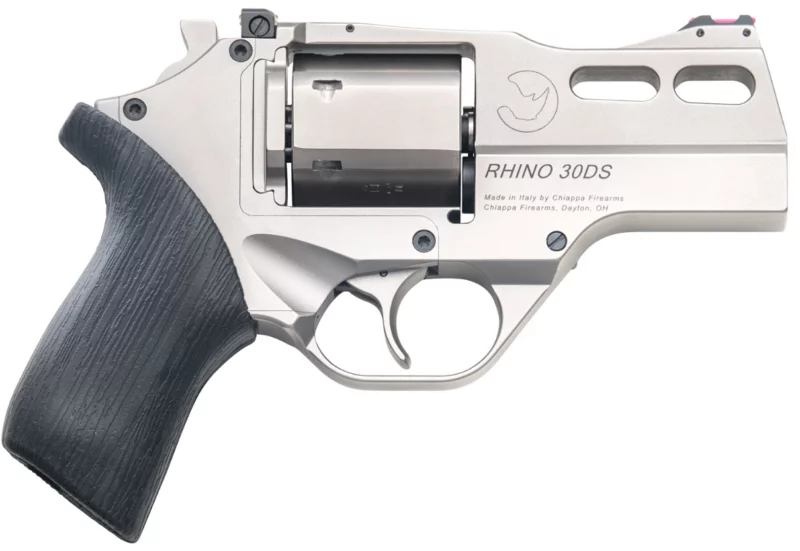 Chiappa Rhino 30DS .357 Magnum 3-inch nickel-plated revolver