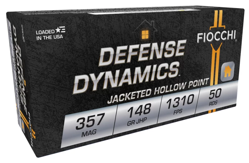 Fiocchi .357 Magnum Jacketed Hollow Point 50 round box