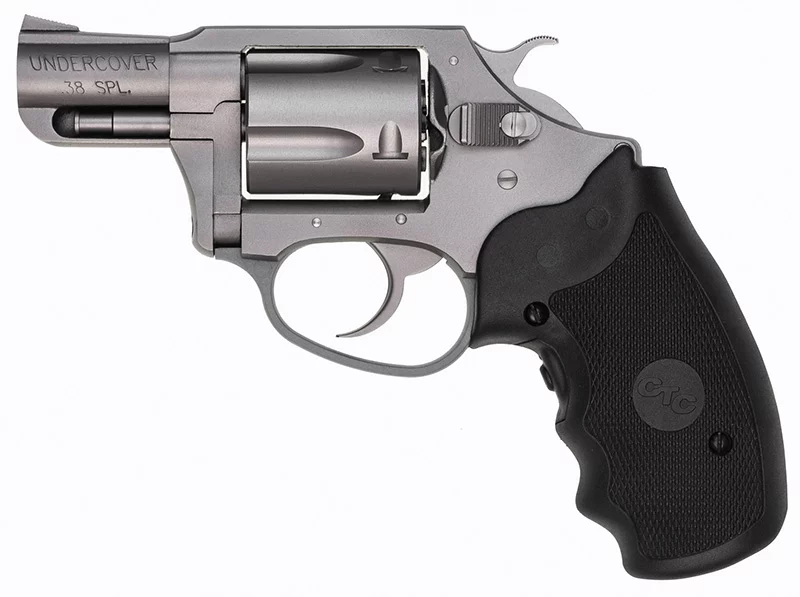 Charter Arms Undercover .38 Special 2-inch stainless revolver with Crimson Trace laser grip
