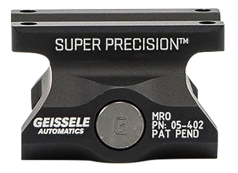 Geissele Super Precision MRO Absolute Co-Witness mount, matte black, 1.50 in length