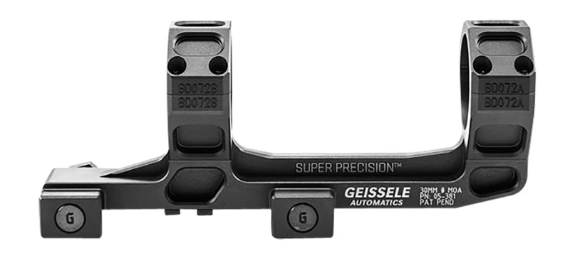 Geissele AR-15 Super Precision 30mm extended scope mount black
