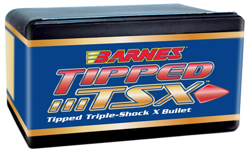 Barnes TSX .22 Cal .224 45 gr Flat Base bullets, 50 per box
