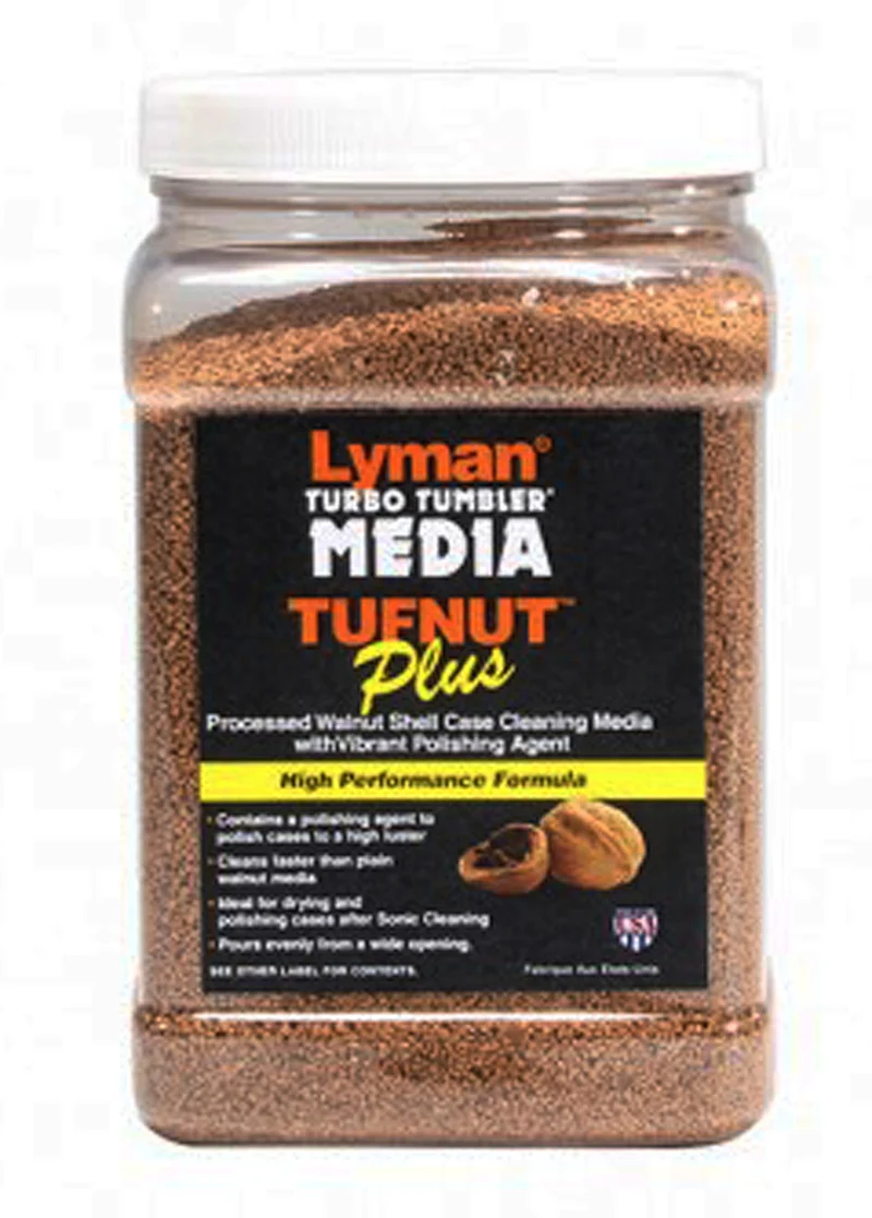 Lyman Turbo Tufnut polishing media 3 lb jar for case cleaning