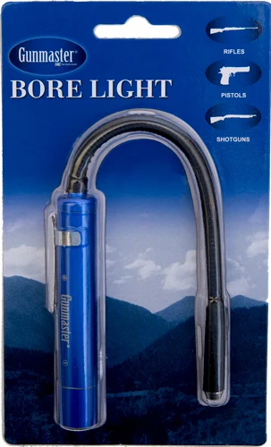 DAC Gunmaster Flex Bore Light 6-inch flexible shaft with white LED; AAA battery included