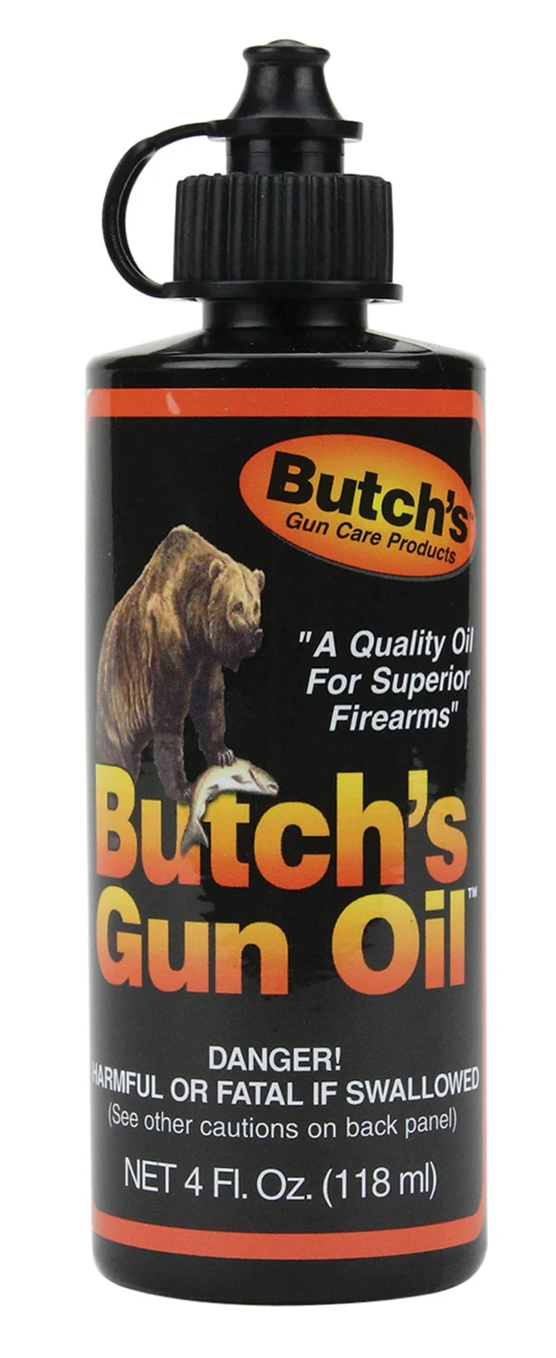 Lyman Butch's Bench Rest Gun Oil 4 oz squeeze bottle