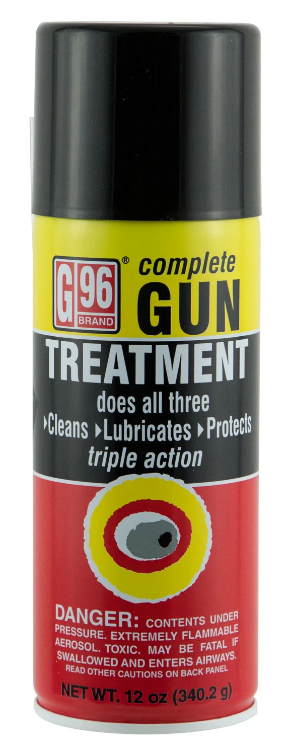 G96 Complete Gun Treatment 12 oz aerosol can for firearm maintenance
