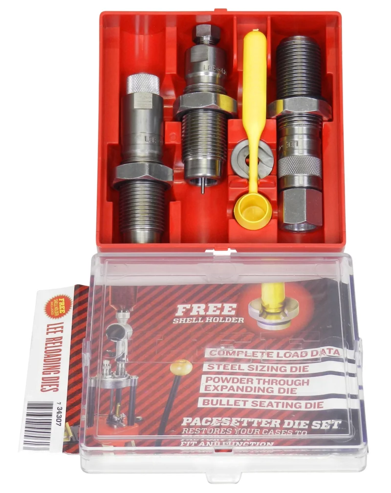 Lee Precision Pacesetter 3-Die Set .45-70 Government steel dies with shell holder