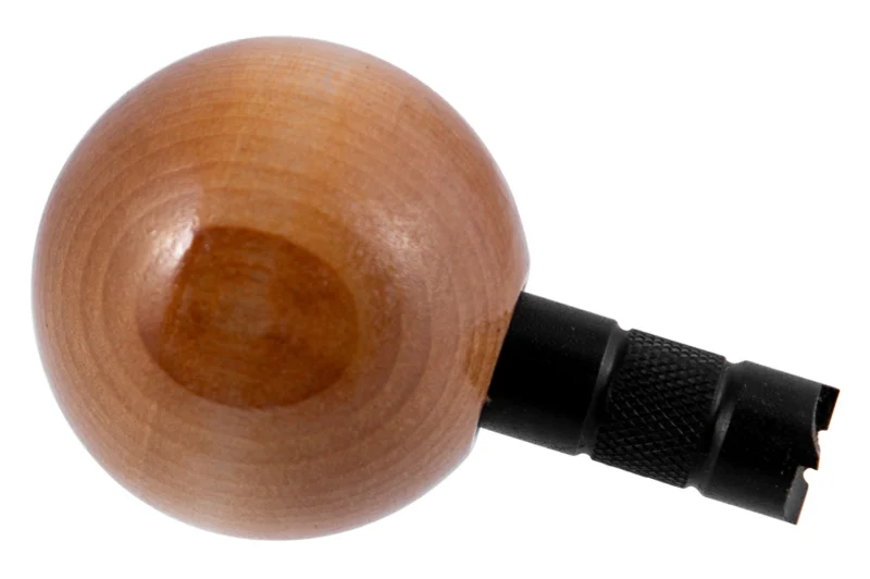 Lee Precision 90275 Cutter with Ball Grip, steel cutter and wood ball grip for case trimming
