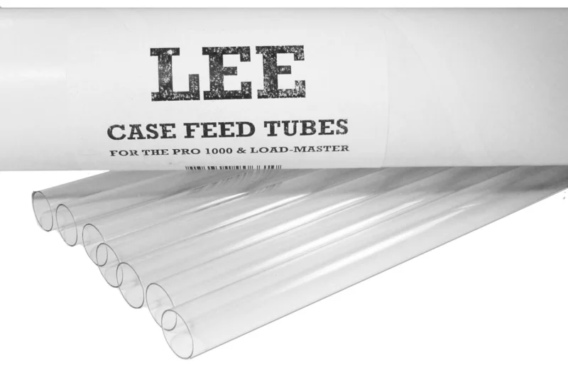 Lee Precision Pro 1000 clear plastic case feeder tubes 7-pack for Load Master presses