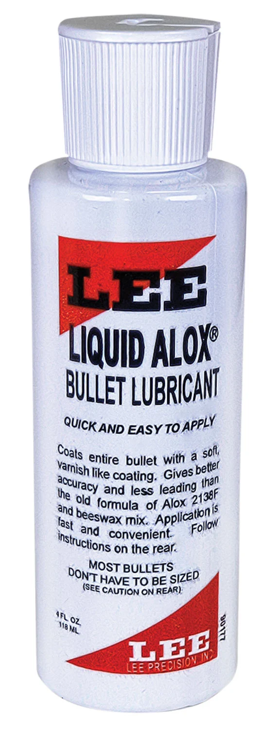 Lee Precision Liquid Alox Bullet Lube 4 oz dispenser bottle