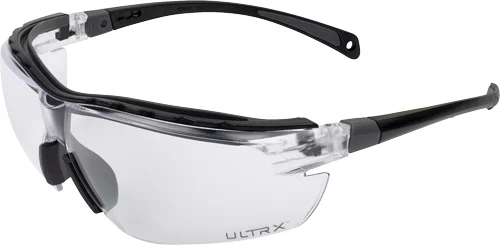 Allen ULTRX Elevate clear safety glasses with anti-fog polycarbonate lenses