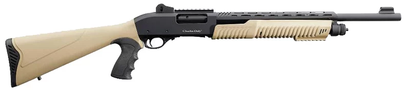 Charles Daly 301 Tactical Pump Shotgun 12ga 18.5in FDE pistol grip