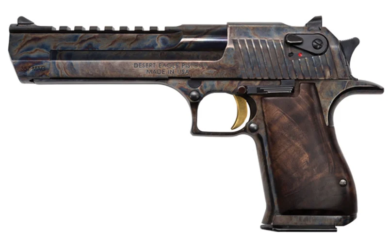 Magnum Research Desert Eagle Mark XIX .357 Magnum 6-inch Case Hardened with walnut grips