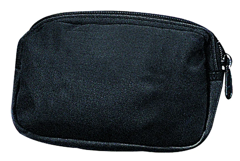 Uncle Mike's 8838 black Cordura nylon all-purpose belt pouch with belt-loop mount
