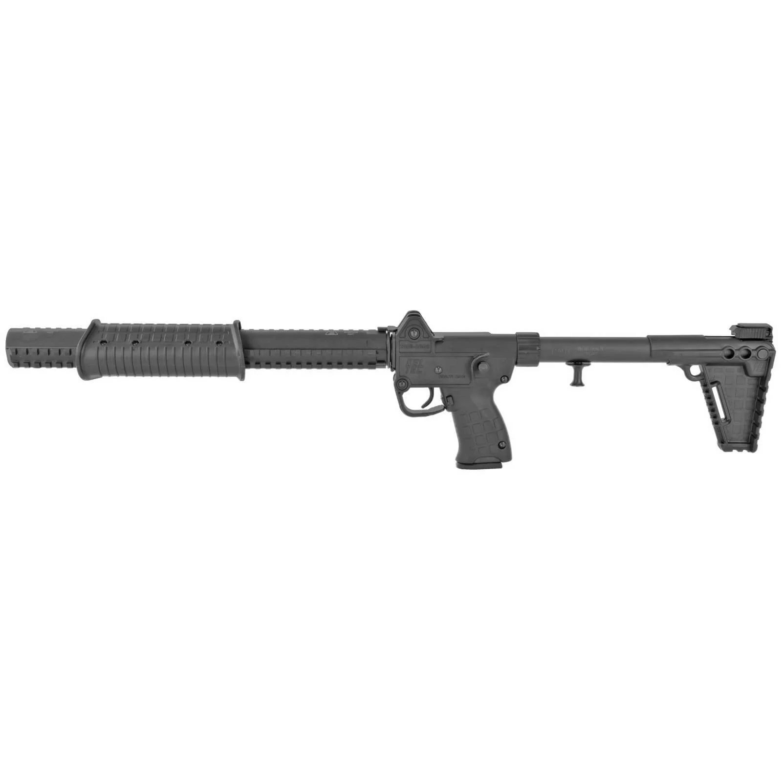KelTec SUB CQB 9mm integrally suppressed folding rifle 16.25-inch barrel black