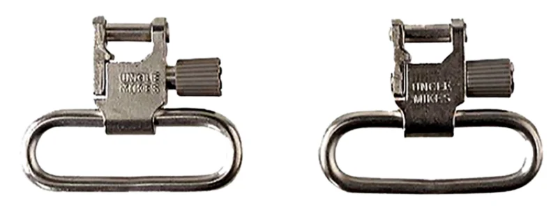 Uncle Mike's 14622 QD sling swivel 1 inch loop nickel for Ruger 10/22 .44 Mag