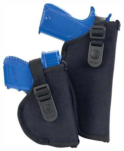 Allen Cortez Size 10 black nylon outside-waistband holster, right hand