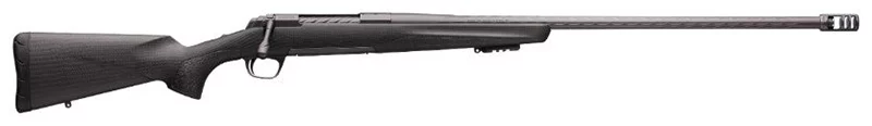 Browning X-Bolt Pro LR 6.5 Creedmoor 26 in rifle in Carbon Gray with carbon-fiber-wrapped stock