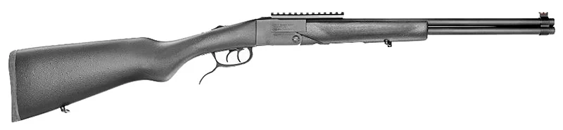 Chiappa Double Badger Dark folding combination gun, blued finish with Picatinny rail