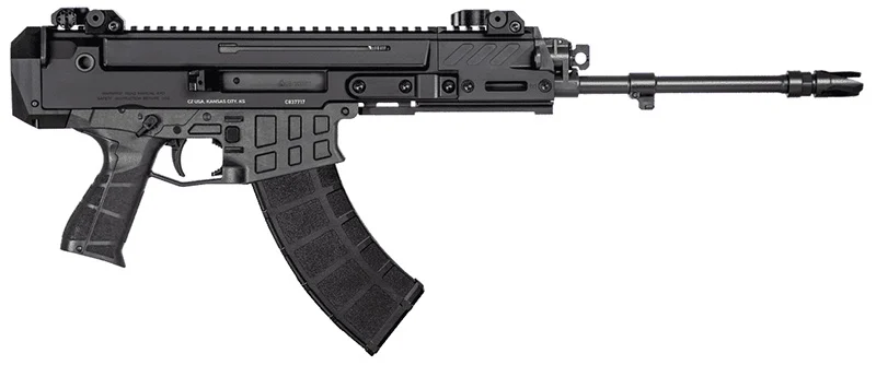 CZ Bren 2 MS 7.62x39 pistol with 14.17 inch barrel in black finish