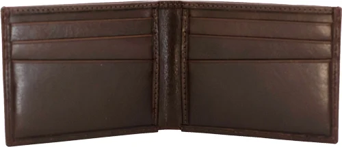 Cameleon Smith & Wesson brown front pocket bi-fold wallet with RFID lining