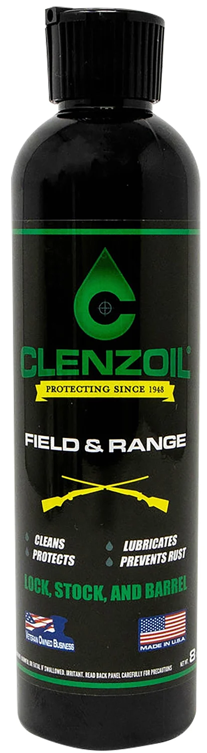 Clenzoil Field & Range Solution 8 oz bottle cleaner lubricant protector