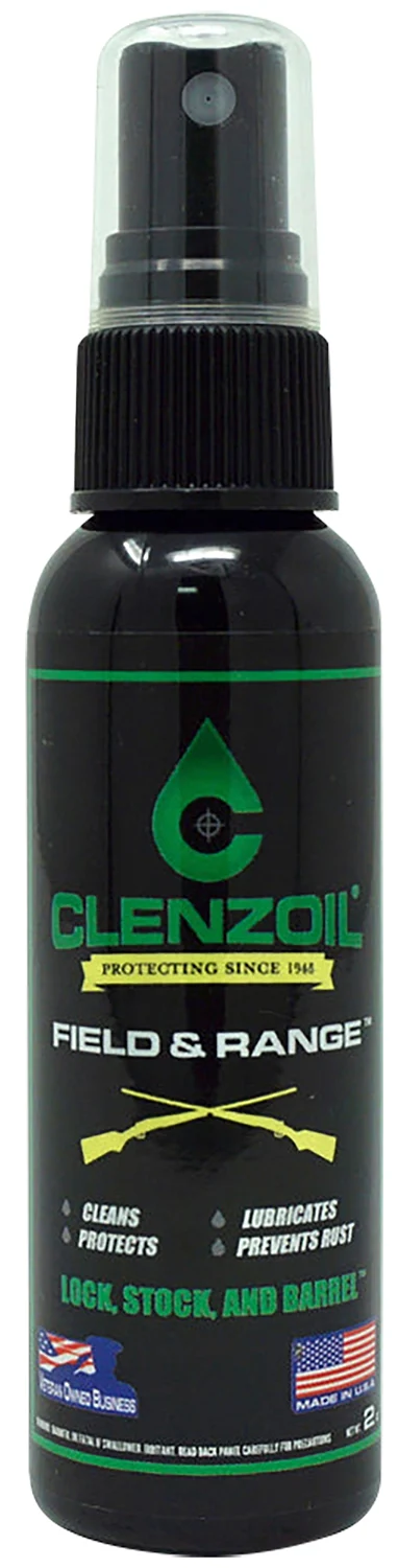 Clenzoil Field & Range Solution 2 oz spray bottle for firearm care