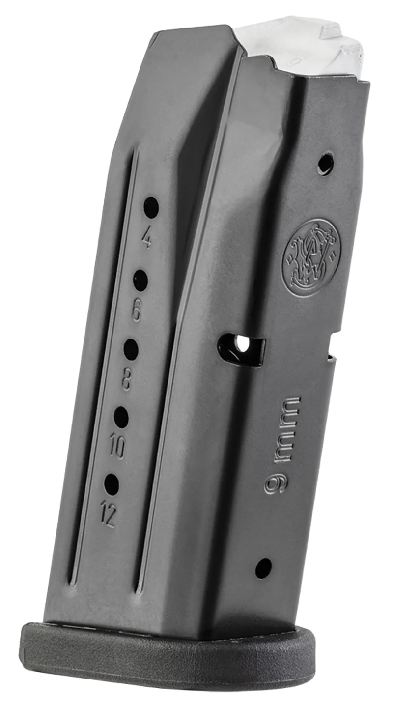 Smith & Wesson M&P Compact 12rd 9mm blued steel magazine