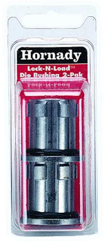 Hornady Lock-N-Load die bushings 2-pack steel gray