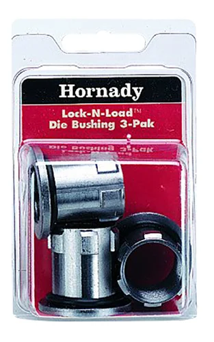 Hornady Lock-N-Load die bushings 3-pack, steel, 7/8x14 threaded, gray finish