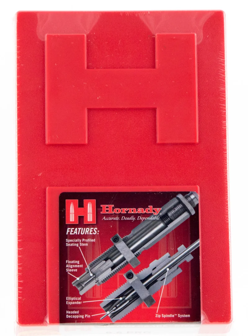 Hornady Custom Grade Series III 2-die set for .22 Creedmoor sizing and seater dies