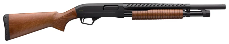 Winchester WRA SXP Trench 12GA pump shotgun 18in barrel matte blued heat shield