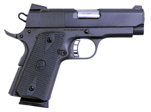 Rock Island Armory Rock Standard CS M1911A1 .45 ACP parkerized pistol side view