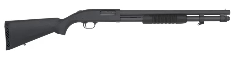 Mossberg 590A1 12 Gauge 20 inch Parkerized pump shotgun with synthetic stock and bead sight