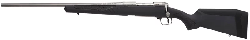Savage 110 Storm left-hand bolt-action rifle .223 Rem 22in stainless barrel gray AccuFit stock