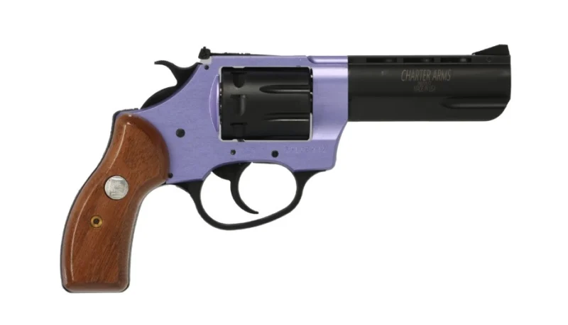 Charter Arms Pathfinder II .22 LR 3.5in revolver lavender black 8-round