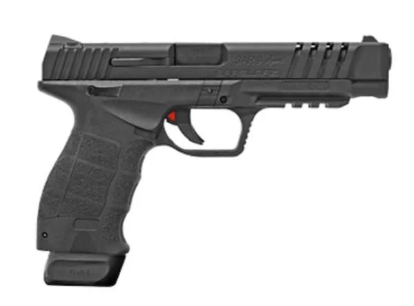 SAR Arms SAR9 Sport 9mm pistol black polymer frame ported slide 3-dot sights