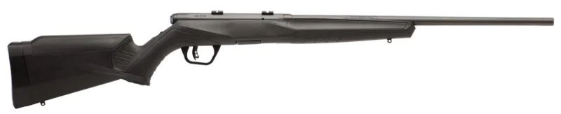 Savage B22 Magnum F left-hand rifle .22 WMR 21 in matte blue barrel black synthetic stock