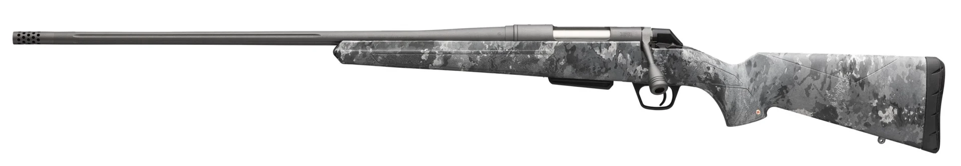 Winchester XPR Extreme left-hand .243 Winchester bolt rifle, 22-inch barrel, TrueTimber Midnight camo